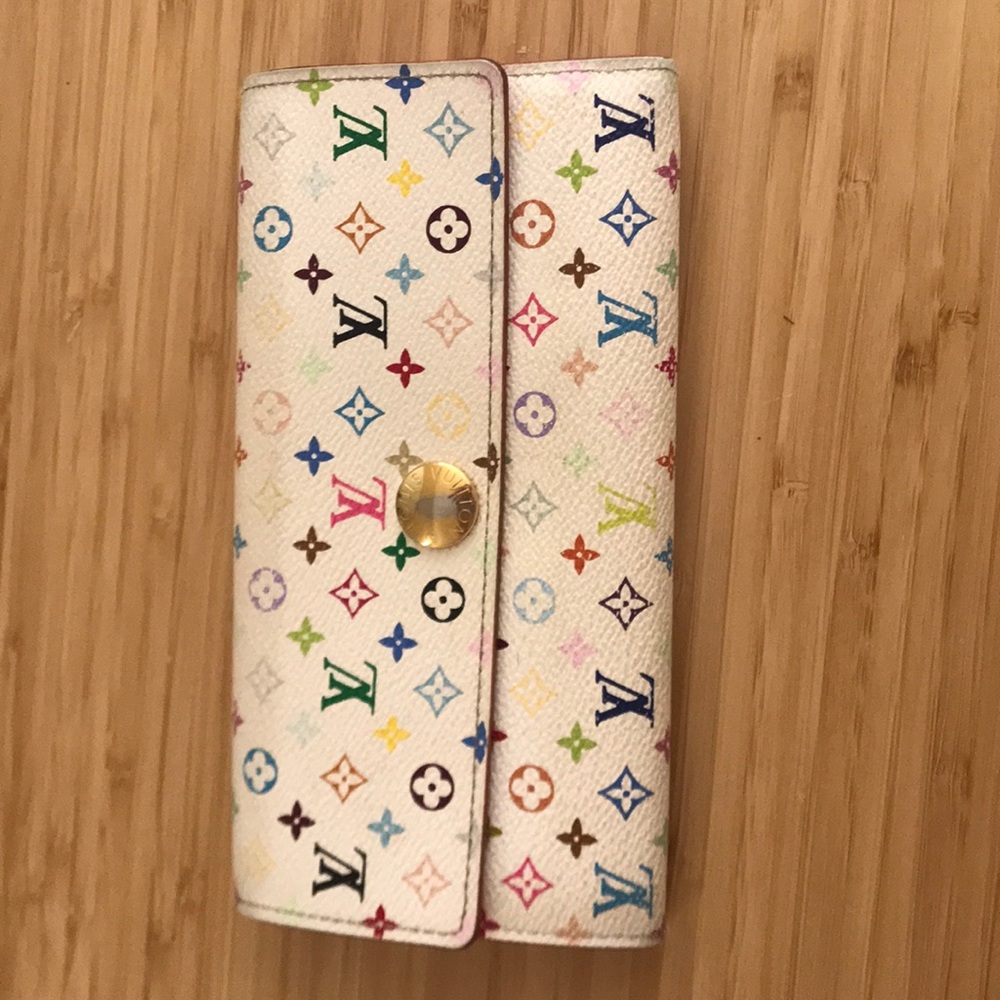 Louis Vuitton Multi Color Authentic Wallet - image 1